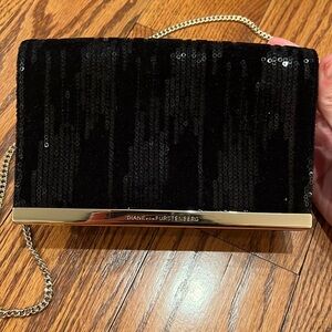 Diane Von Furstenberg Black Crossbody